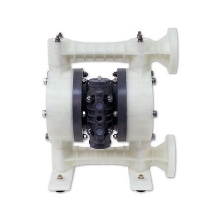 Yamada Pump, Model 854098 NDP-20 Series, Air Operated Double Diaphragm Pump, PTFE Diaphragm,  NDP-20BPT-PP